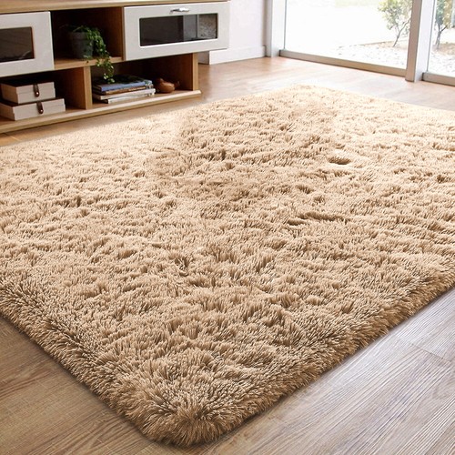 Fluffy rugs large shaggy - rugs,