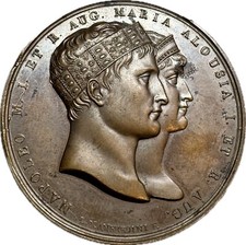 1810 France Napoleon & Marie