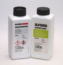 Ilford Black & White B&W Paper Developing Kit Darkroom Multigrade & Fixer