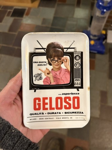 Vintage italian television set - television,