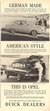 1960 Buick  PRINT AD OPEL