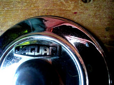 JAGUAR VINTAGE TAX DISC HOLDER WITH EARLY JAGUAR BADGE ON, MK2 JAGUAR,3.4 S TYPE