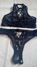 Ann Summers Black Sheer Lace