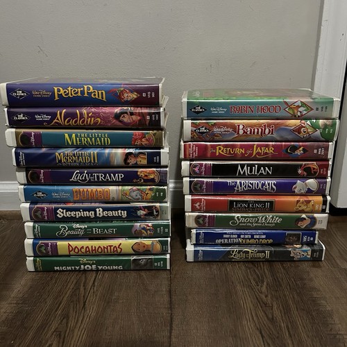 Walt disney vhs - of, 19