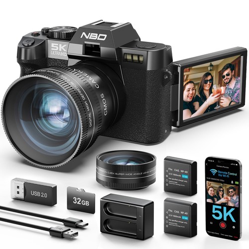 Digital camera 48mp 16x - 5k,