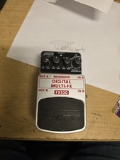 Behringer Digital FX100 Digital Multi-fx guitar Pedal (100% Untested)