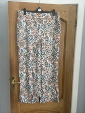 New Tu Fabulous Pull On Trousers Size 20 Multi
