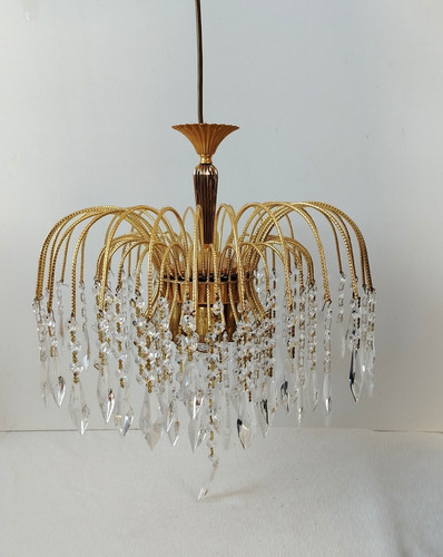 Vintage waterfall chandelier - vintage,