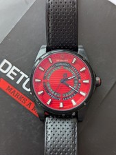 Mens DETOMASO Red Dial Watch (Full Set) DT-YG105