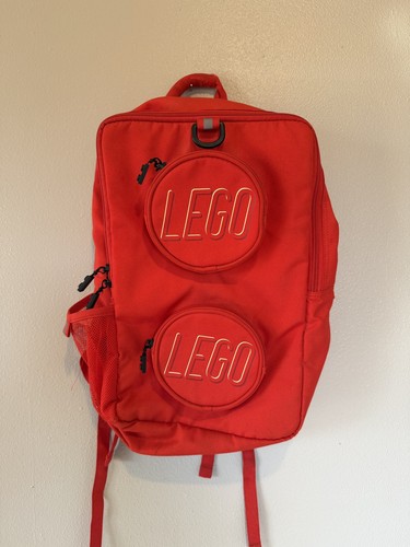 Lego brick backpack - -, orange