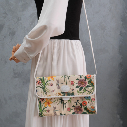 Vintage gucci flora shoulder - vintage,
