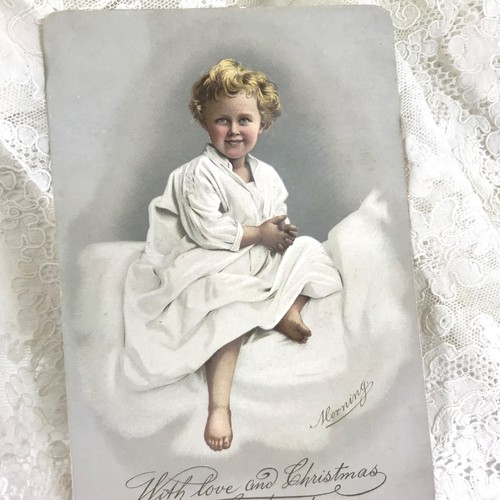 Victorian christmas card - victorian,