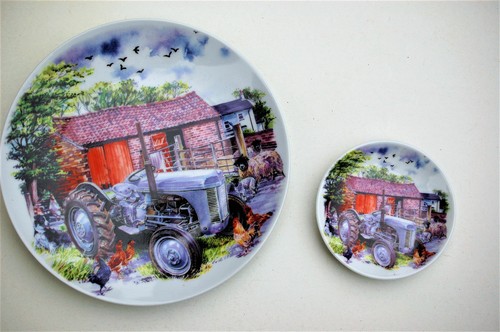 Little grey fergie tractor - fergie,