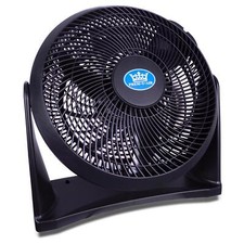 Prem-I-Air 8' 20cm High Velocity Air Circulator Fan Quiet Turbo Black Finish