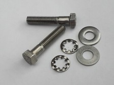 LAMBRETTA SERIES 1 HORNCASTING JUNCTION BOX STAINLESS STEEL BOLTS x 2