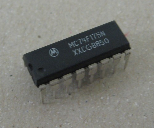 10pcs motorola mc74f175n quad - 10pcs,