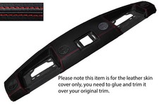 RED STITCH TOP DASH DASHBOARD