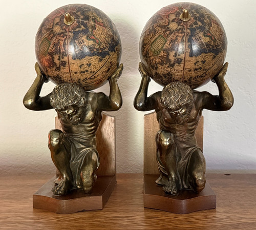 Vintage atlas globe - vintage,