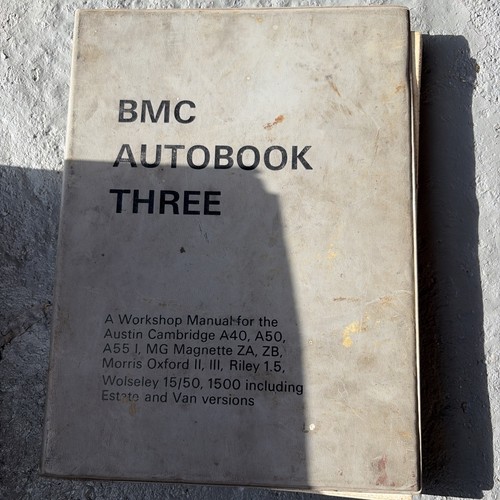 Bmc autobook three - bmc, manual
