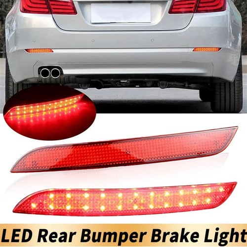 Red lens rear bumper - red,