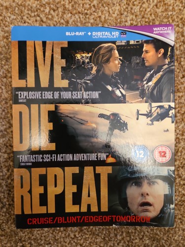 Edge tomorrow blu - of, ray