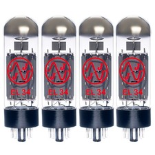 4 x EL34 (6CA7) Valves (Tubes)