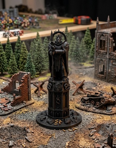Alpharius monument statue - monument,
