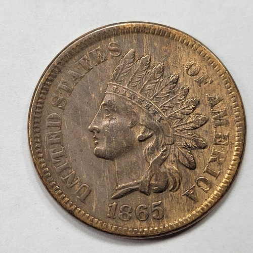 1865 indian head - 1865, cent