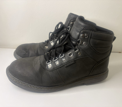 Skechers waterproof black - skechers,
