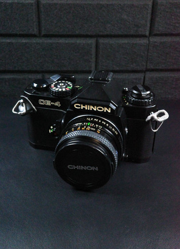 Chinon slr 35mm - ce-4, film