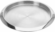 Stainless Steel Round Serving Table Tray Platter Dish Food Fruit Puja Thaali