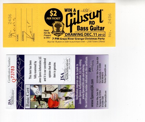 Krist novoselic hand signed - novoselic,