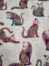 2 Metres Catitude Cat Fabric