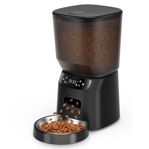 Automatic cat feeder food - automatic, feeder,
