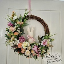 HANDMADE Easter  Wreath  with