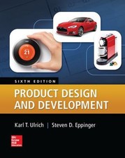Product Design and Development Hardcover Steven, Ulrich, Karl Epp