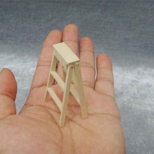 Mini foldable wooden ladder - mini,