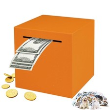 Stainless Steel Piggy Bank for