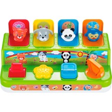 Big Steps Pop-Up Animals Toy