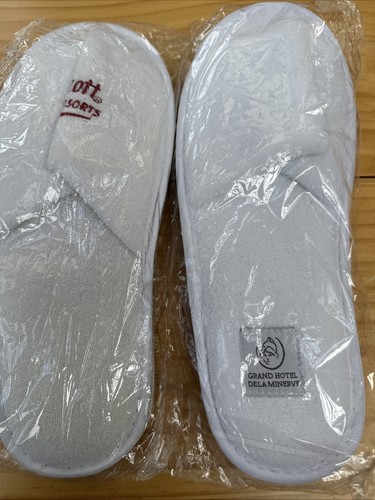 Pairs hotel slippers - 2,