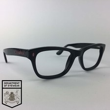 RED OR DEAD eyeglasses BLACK RECTANGLE glasses frame MOD: 63 25177701