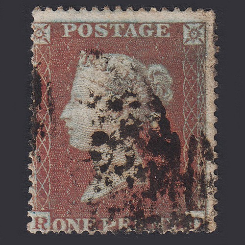 H29 1854 1d penny - h29_03,