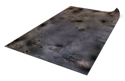Ruined city x48 - city, 72"x48"