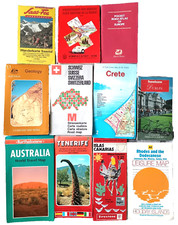 11 X Tourist Maps Europe