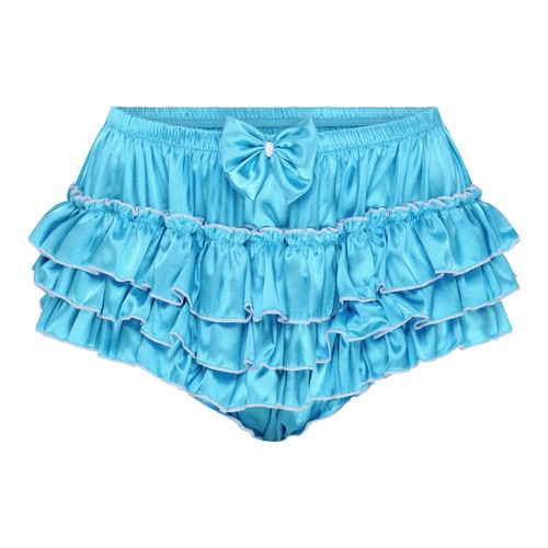 Satini frilly sissy ruffled - sissy,