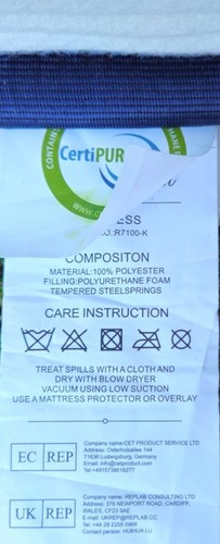 Mattress double used 100 - double, used,