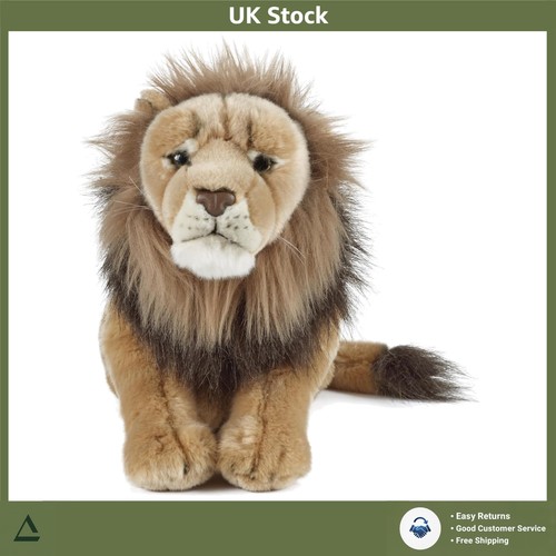 Realistic lion safari plush - safari,