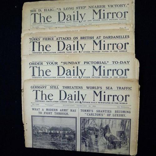 Daily mirror issues x - mirror, 1915