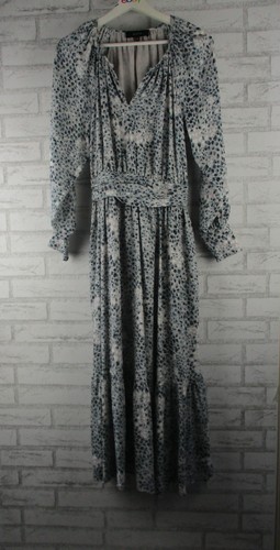 Basque maxi dress size blue - dress,