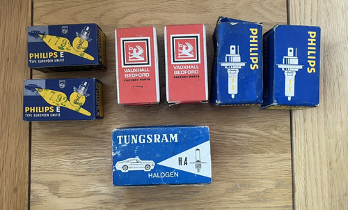 Vintage car bulb collection - vintage,